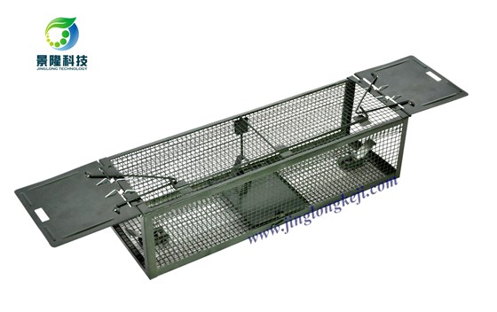 機(jī)場(chǎng)用老鼠捕捉器雙開(kāi)門(mén)捕鼠籠